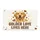 Golden Retriever Hearts Paw Prints - Home Decor Gift for Golden Retriever Lover Doormat - 3