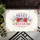 SWEET FREEDOM American Flag Heart Poppies - Independence Day Home Decor Doormat - 6