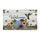 Welcome Hummingbird Patriotic Stars Floral Rustic Wood - Farmhouse Decor Doormat - 3
