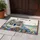 Welcome Coastal House American Flag Hydrangeas - Patriotic Home Decor Gift Doormat - 5