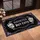 Haunted But Cute Skulls Bats Scrollwork - Halloween Holiday Decor Doormat - 4