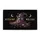 Ornate Witch Hat Welcome Gold Buckle Floral Stars Moons - Home Decor Gift Doormat - 3
