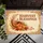 Harvest Blessings Cornucopia Pumpkins Gourds Wheat - Autumn Thanksgiving Decor Doormat - 6