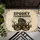 Spooky Farmhouse Haunted Barn Jack-o'-Lanterns Bats - Halloween Decor Doormat - 6