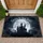 Enter If You Dare Moon Haunted Mansion Bats - Halloween Party Gift for Horror Fans Doormat - 1