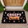 CREEPY CUTE Bats Jack-o'-Lanterns Scalloped Banner Stars Moons Hearts Halloween Decor Gift Doormat - 1