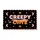 CREEPY CUTE Bats Jack-o'-Lanterns Scalloped Banner Stars Moons Hearts Halloween Decor Gift Doormat - 3