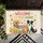 Friendly Dog Cat Pets Welcome Home - New Home Housewarming Gift for Pet Lovers Doormat - 6