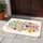 WELCOME Heart Floral Vines Daisies Poppies Lavender - Everyday Home Decor Gift Doormat - 5