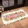 Welcome Heart Scroll Blooming Flowers Leaves Berries Dots - Entryway Home Decor Gift Doormat - 4