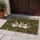 Three Realistic Rabbits Wild Forest Flora - Wildlife Lover Home Decor Gift Doormat - 5