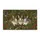 Three Realistic Rabbits Wild Forest Flora - Wildlife Lover Home Decor Gift Doormat - 3