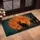 Black Cat Jack-o'-Lantern Moon Haunted House - Halloween Decor Doormat - 4