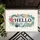 HELLO Starfish Seashell Sand Dollar Waves Botanical Accents - Home Decor Gift Doormat - 6