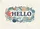 HELLO Starfish Seashell Sand Dollar Waves Botanical Accents - Home Decor Gift Doormat - 7