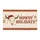 Howdy Holidays Bull Skull Santa Hat Western - Christmas Decor Gift Doormat - 3
