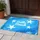 Hello Beach Starfish Ocean Waves Marine Plant Coral Seaweed Beach House Entryway Decor Gift Doormat - 5