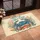 Blue Crab Marine Life Seashell Driftwood Coastal Home Decor Gift Doormat - 4