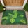 Monstera Banana Palm Fronds - Home Decor Gift for Plant Lover Doormat - 1