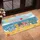 Welcome Flip Flops Sandy Beach Ocean Sun - Summer Home Decor Gift Doormat - 4