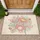 Welcome Starfish Conch Scallop Shell - Beach House Home Decor Gift Doormat - 1