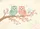 Owls Blossom Branch Cherry Blossoms Butterfly - Nature Lover Home Decor Gift Doormat - 7