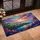 Village Green Hillside Water Sunset Clouds Landscape - Home Decor Gift Doormat - 4
