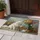 Fluffy White Cat Goldfish Fishbowl Flowers - Home Decor Gift for Cat Lover Doormat - 5