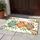 Plump Owls Wide Open Eyes Smaller Owls Leafy Branches - Wildlife Home Decor Gift Doormat - 5