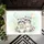 Raccoons with Taco Pastel Balloons Leaves - Home Decor Gift for Raccoon Lover Doormat - 6