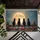 Black Cats Full Moon Poppies Rustic Wooden Fence Night Sky Home Decor Gift for Cat Lover Doormat - 6