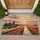 Dutch Tulip Field Windmill Canal Houses - Home Decor Gift for Garden Lover Doormat - 1