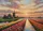 Dutch Tulip Field Windmill Canal Houses - Home Decor Gift for Garden Lover Doormat - 7