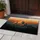 Dawn Dusk Layered Mountain Pine Forest Flying Birds - Home Decor Gift Doormat - 5