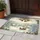 Golden Christmas Bells Snowy Village Horse Sleigh - Holiday Home Decor Doormat - 5