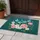 Blue Dragonflies Pink Roses White Daisies Floral - Garden Lover Home Decor Gift Doormat - 5