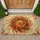Richly Colored Autumn Leaves Intertwining Tendrils Foliage Swirl - Everyday Home Decor Gift Doormat - 1