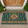 Southwestern Navajo Tribal Diamond Zigzag Arrow Weaving - Home Decor Gift Doormat - 1