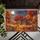 Autumn Night Fox Cats Barns Full Moon Leaves - Farmhouse Decor Gift Doormat - 6