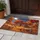 Autumn Night Fox Cats Barns Full Moon Leaves - Farmhouse Decor Gift Doormat - 5