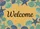 Welcome Teal Blue Seashell Starfish Sun Drenched Beach Sand Home Entryway Decor Gift Doormat - 7