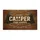 Camper Happy Place Travel Trailer Evergreen Wood - Camping Lifestyle Gift for RV Owners Doormat - 3