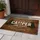 Camper Happy Place Travel Trailer Evergreen Wood - Camping Lifestyle Gift for RV Owners Doormat - 5