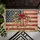 American Flag Crosses God Bless America - Independence Day Gift for Veterans Doormat - 6