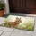 Wildflower Bunny Rabbit with Crown - Joyful Spring Home Decor Gift for Rabbit Lovers Doormat - 5