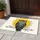 Perched Owl Yellow Circle Branch - Home Decor Gift for Owl Lovers & Bird Watchers Doormat - 5