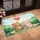 Brown Pink Bears Red Heart Balloon Spring Meadow Wildflowers - Home Decor Gift Doormat - 4