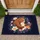 Embracing Sleeping Bears Golden Stars Night Sky - Wildlife Lover Home Decor Gift Doormat - 1