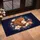 Embracing Sleeping Bears Golden Stars Night Sky - Wildlife Lover Home Decor Gift Doormat - 4