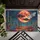 Cosmic Desert Moon Jackrabbit Moth UFO - Home Decor Gift for Sci-Fi Fans Doormat - 6